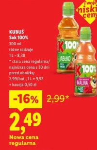 Kubuś Sok 100%