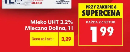 Mleko UHT 3,2% Mleczna Dolina