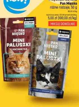 Przysmaki dla kota Pan Mięsko
