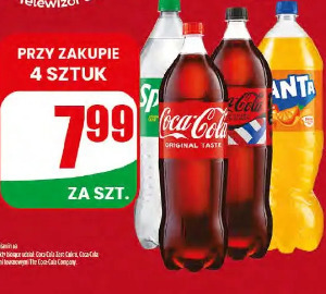 Napój gazowany Coca-Cola/Fanta/Sprite