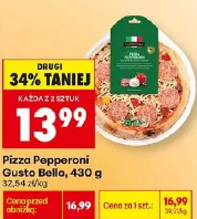 Pizza Peperoni Gusto Bello