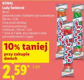 Koral Lody Świderek