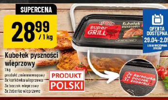 Kubek pyszności wieprzowy Super Grill