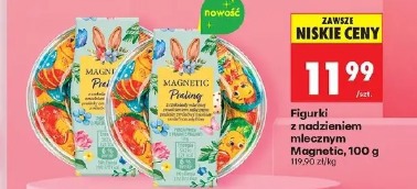 Figurki z nadzieniem mlecznym Magnetic