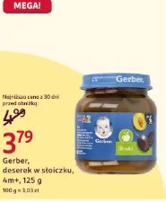 Gerber, deserek w słoiczku, 4m+
