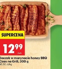 Boczek w marynacie honey BBQ Czas na Grill