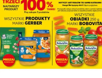 Wszystkie produkty marki GERBER/ Wszystkie obiadki marki BOBOVITA