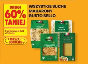 Suche makarony Gusto Bello