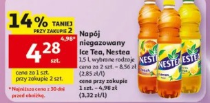 Napój niegazowany Ice Tea, Nestea