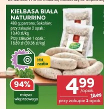 Kiełbasa biała Naturrino