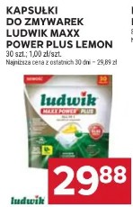 Kapsułki do zmywarek Ludwik Maxx Power Plus Lemon