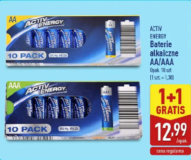 Activ Energy Baterie alkaliczne AA/AAA