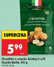 Crostini o smaku białej trufli Gusto Bello