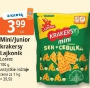 Mini/Junior krakersy Lajkonik