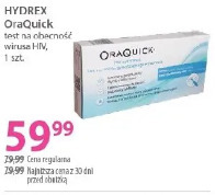 Hydrex OraQuick test na obecność wirusa HIV