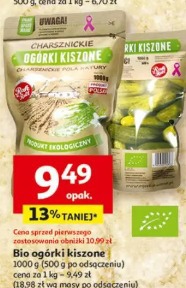 Bio ogórki kiszone Charsznickie