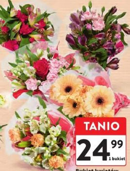 Bukiet kwiatów mix wzorów