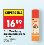 Off! Max Spray przeciw komarom