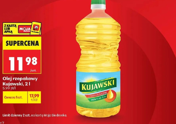 Olej rzepakowy Kujawski