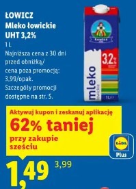 Łowicz Mleko łowickie UHT 3,2%