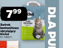 Żwirek bentonitowy zbrylający Kiciuś