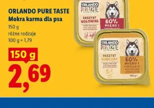 Orlando Pure Taste mokra karma dla psa 150 g