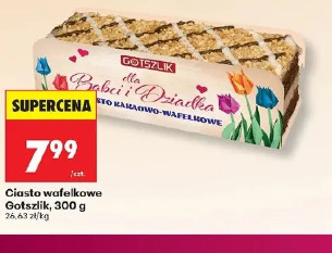 Ciasto wafelkowe Gotszlik