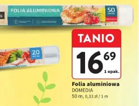 Folia aluminiowa Domedia