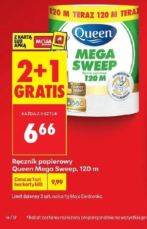 Ręcznik papierowy Queen Mega Sweep