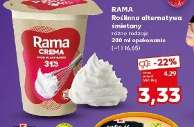 Rama Roślinna alternatywa śmietany