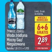 Żywiec Zdrój Woda źródlana Mocny Gaz/Niegazowana