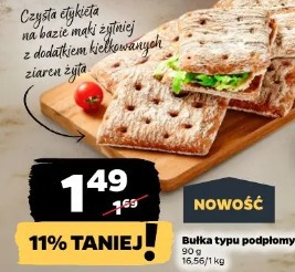 Bułka typu podpłomyk