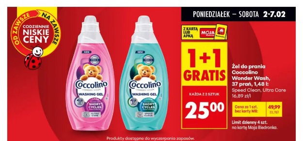 Żel do prania Coccolino Wonder Wash