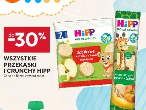 Wszystkie przekąski i crunchy Hipp