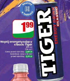 Napój energetyzujący classic Tiger