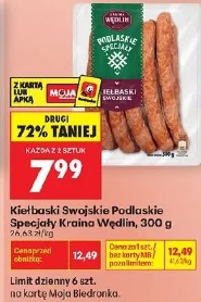 Kiełbaski Swojskie Podlaskie Specjały Kraina Wędlin