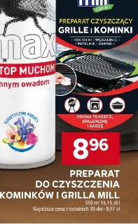 Preparat do czyszczenia kominków i grilla Mill