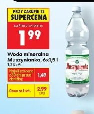 Woda mineralna Muszynianka