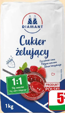 Cukier żelujący 1:1 Diamant