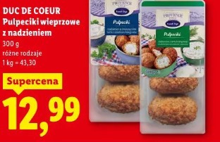 DUC DE COEUR Pulpeciki wieprzowe z nadzieniem