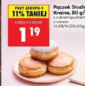 Pączek Słodka Kraina z cukrem pudrem