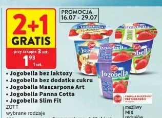 Jogobella bez laktozy Zott