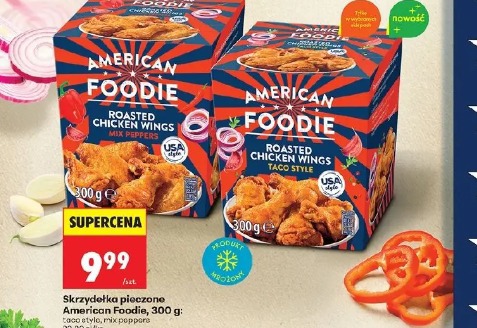 Skrzydełka pieczone American Foodie