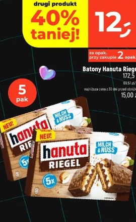 Batony Hanuta Riegel