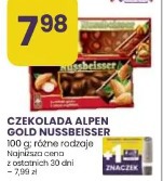 Czekolada Alpen Gold Nussbeisser