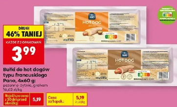 Bułki do hot dogów typu francuskiego Pano