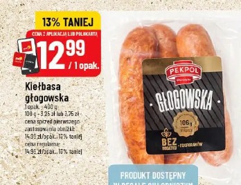 Kiełbasa głogowska Pekpol