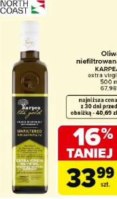 Oliwa niefiltrowana KARPEA extra virgin