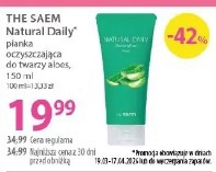 The Saem Natural Daily pianka oczyszczająca do twarzy aloes