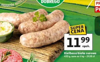 Kiełbasa biała surowa